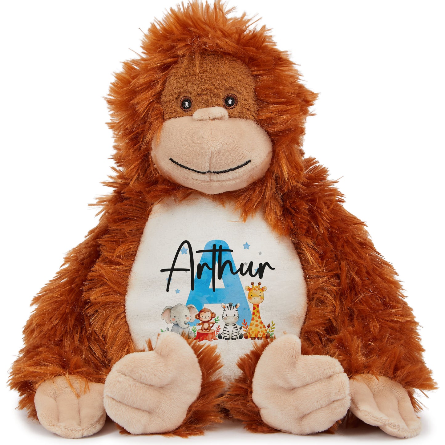 orangutan teddy personalised teddy bear