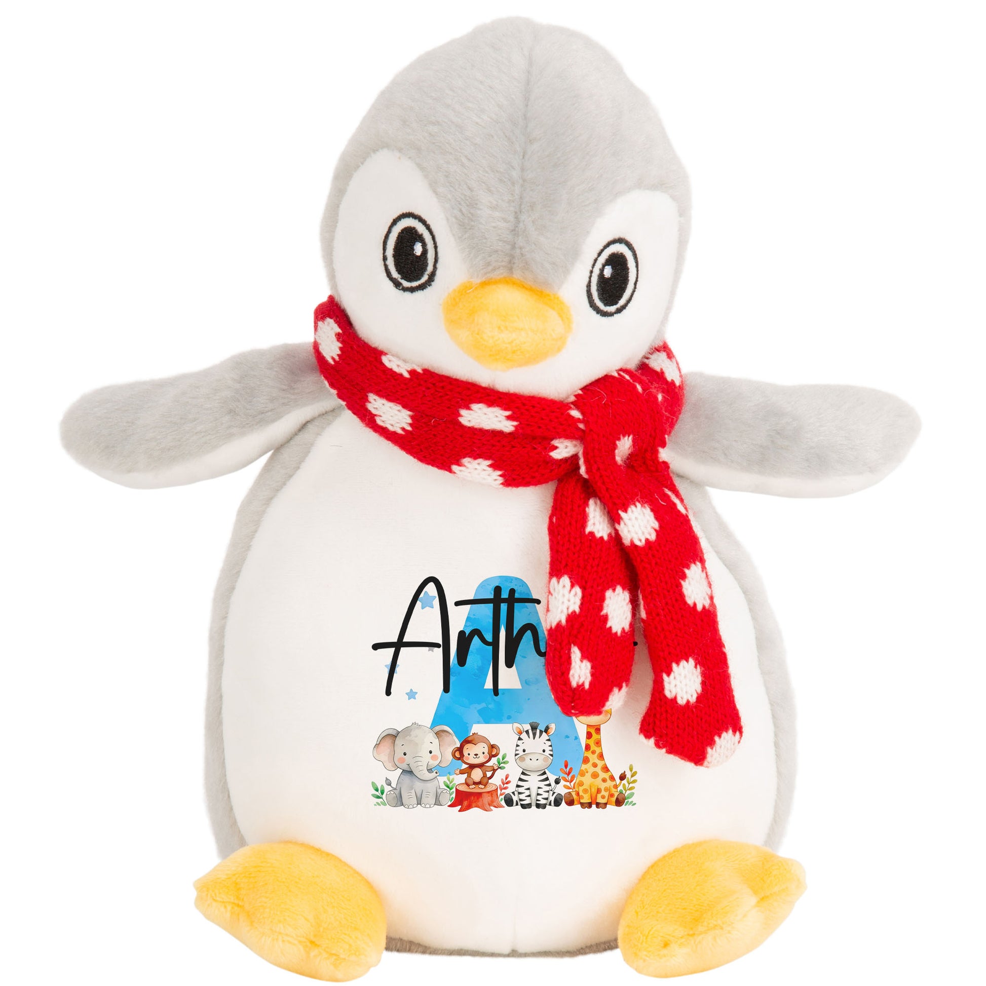 penguin teddy personalised teddy bear