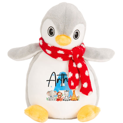 penguin teddy personalised teddy bear