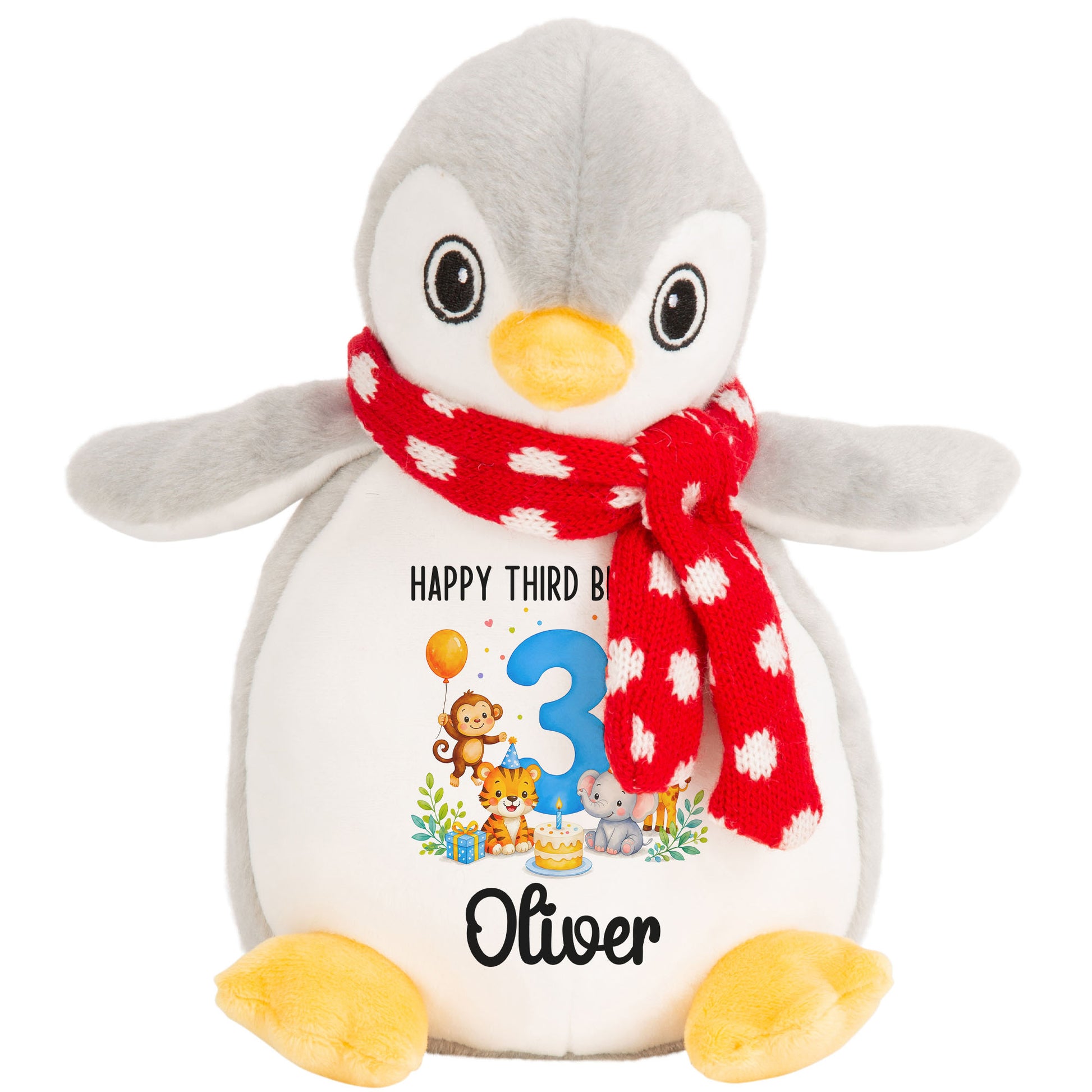 penguin teddy personalised teddy bear