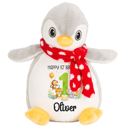 penguin teddy personalised teddy bear