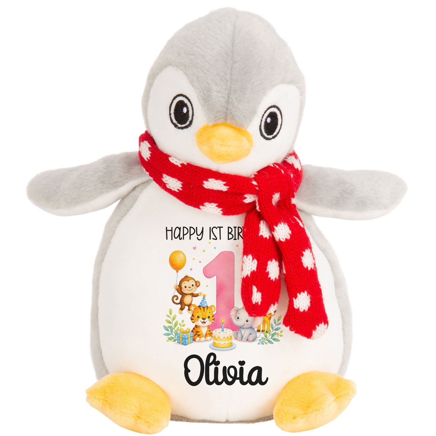 penguin teddy personalised teddy bear