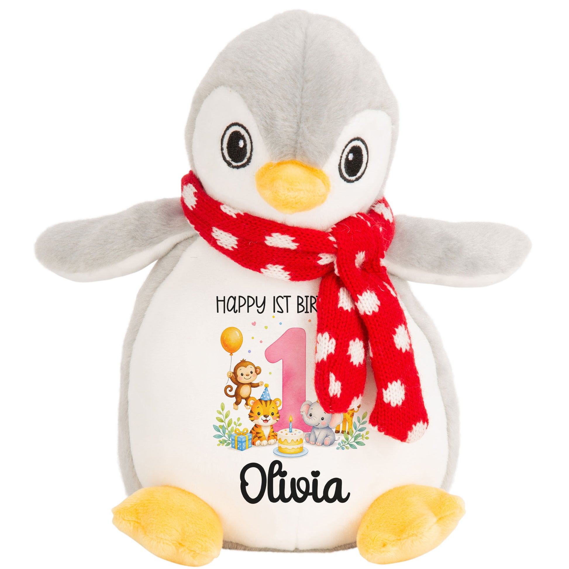 penguin teddy personalised teddy bear
