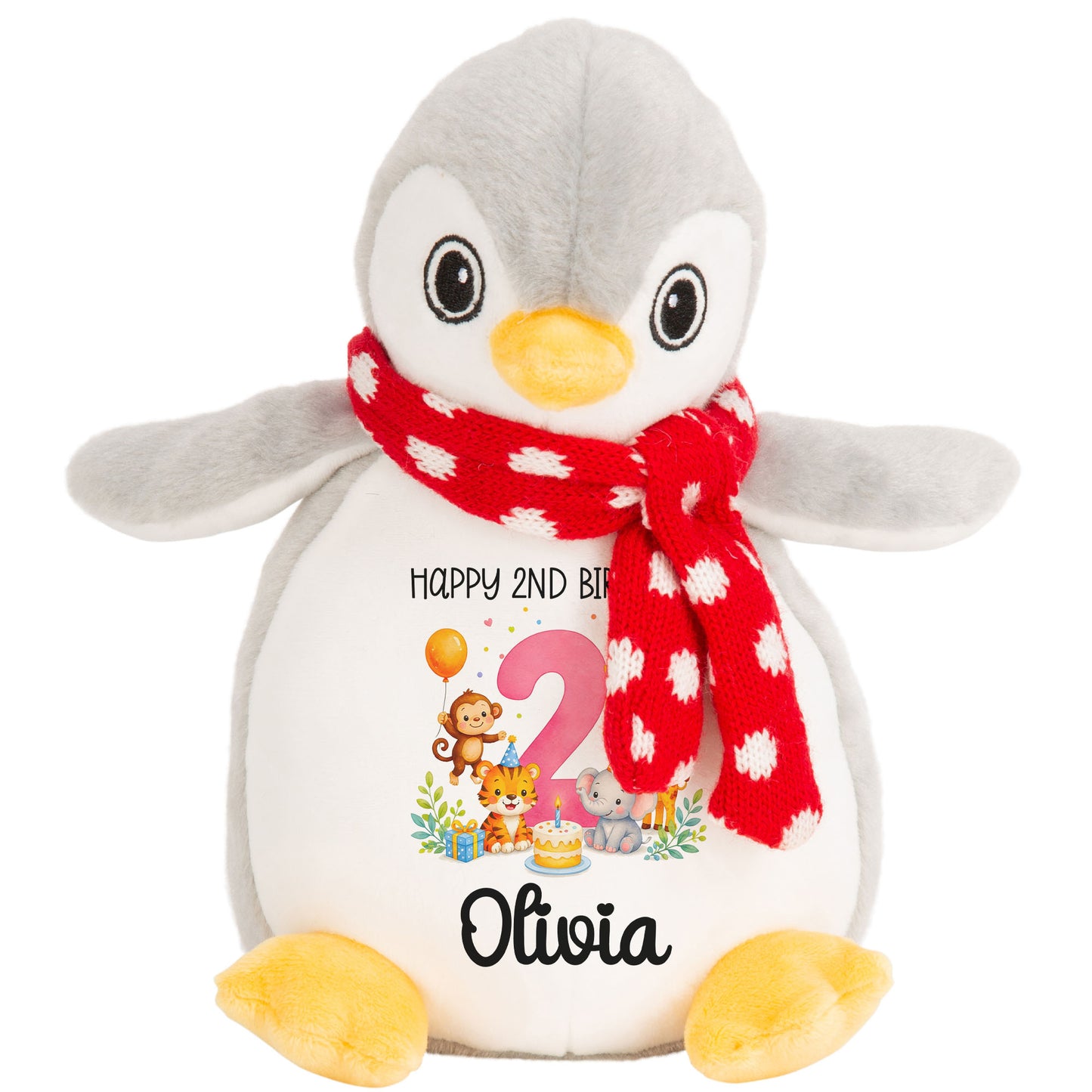 penguin teddy personalised teddy bear