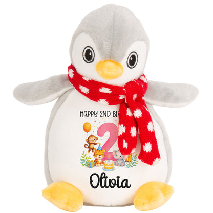 penguin teddy personalised teddy bear