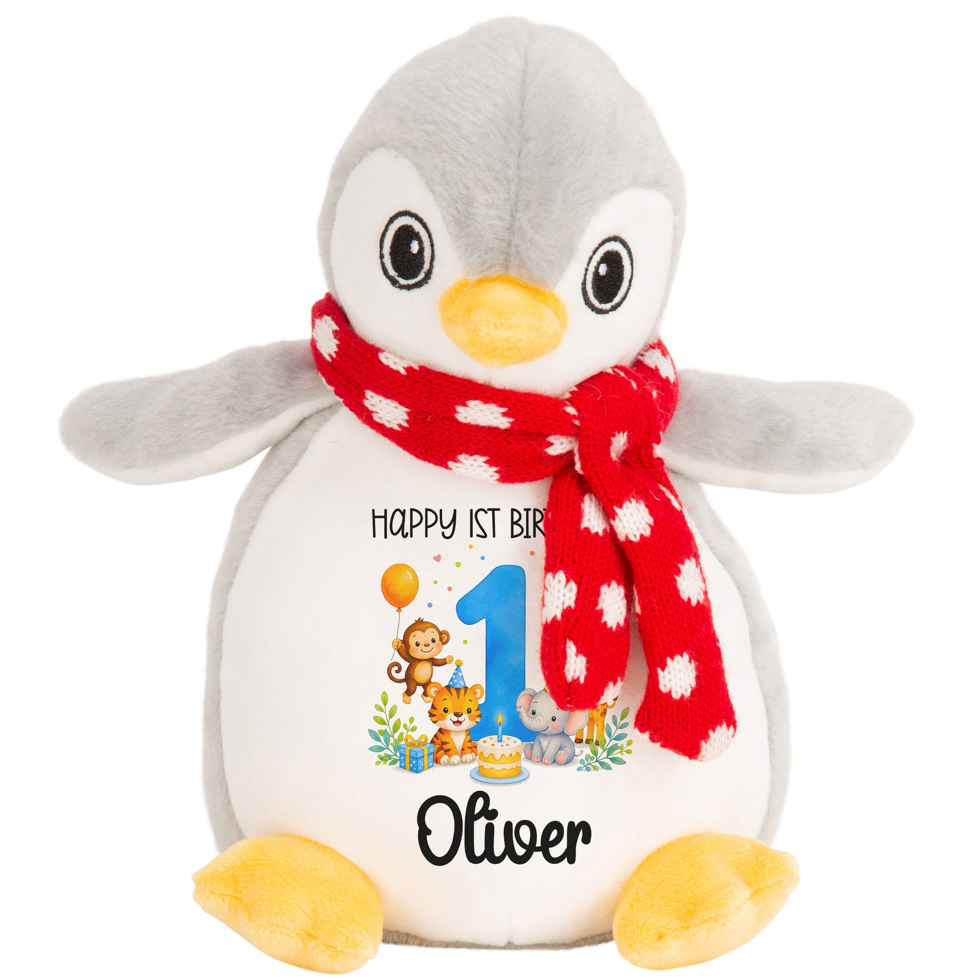 penguin teddy personalised teddy bear