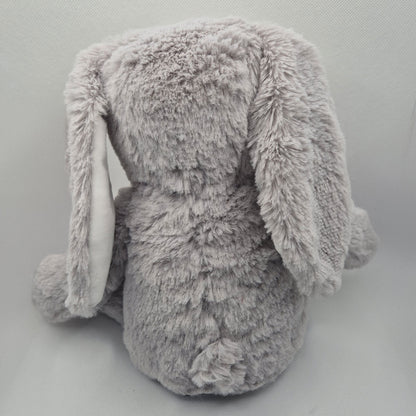 Design a Personalised Grey Bunny Teddy – Add Your Photo, Name or Message